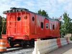 Caboose SOU X3115 at the AMTRAK Station
